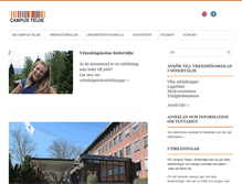 Tablet Screenshot of campustelge.se